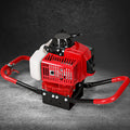 Giantz Petrol Post Hole Digger Engine Motor Red