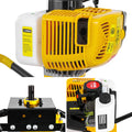 Giantz 74CC Petrol Post Hole Digger Engine Motor Yellow