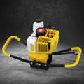 Giantz 74CC Petrol Post Hole Digger Engine Motor Yellow