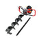 Giantz Post Hole Digger 200mm Petrol Auger Extension Bits