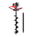 Giantz Post Hole Digger 200mm Petrol Auger Extension Bits