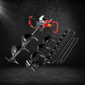Giantz Petrol Post Hole Digger 52cc Motor Auger Bits Kit