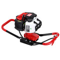 Giantz Petrol Post Hole Digger Motor Red 52cc Engine