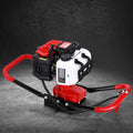 Giantz Petrol Post Hole Digger Motor Red 52cc Engine