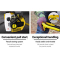 Giantz 80CC Petrol Post Hole Digger Motor Engine Yellow