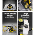 Giantz 80CC Petrol Post Hole Digger Motor Engine Yellow