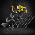 Giantz 80CC Petrol Post Hole Digger Auger Extension Bits Kit