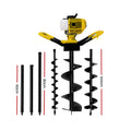 Giantz 80CC Petrol Post Hole Digger Auger Extension Bits Kit