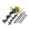 Giantz 80CC Petrol Post Hole Digger Auger Extension Bits Kit