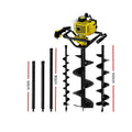 Giantz Petrol Post Hole Digger Auger Drill Extension Bits