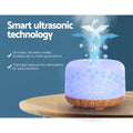 Devanti Aroma Diffuser 500ml Humidifier Aromatherapy