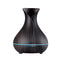 Devanti Aroma Diffuser 400ml Dark Wood Aromatherapy