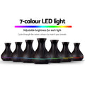 Devanti Aroma Diffuser 400ml Dark Wood Aromatherapy