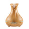 Devanti Aroma Diffuser 400ml Aromatherapy Wood Light