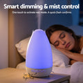 Devanti 300ml Ultrasonic Aroma Diffuser Humidifier LED Light