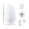 Devanti 300ml Ultrasonic Aroma Diffuser LED Light Humidifier