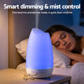 Devanti 300ml Ultrasonic Aroma Diffuser LED Light Humidifier