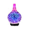 Devanti Ultrasonic Aroma Diffuser 3D Light Humidifier Oil Firework