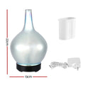 Devanti Ultrasonic Aroma Diffuser 3D Light Humidifier Oil Firework