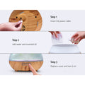 Devanti Aroma Diffuser 400ml 3D Glass Aromatherapy