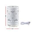 Devanti Ultrasonic Aroma Diffuser 100ml LED Humidifier Iron
