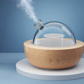Devanti Aroma Diffuser 200ml Aromatherapy Glass Ultrasonic
