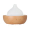 Devanti Aroma Diffuser Ultrasonic Humidifier LED Glass Wood