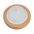 Devanti Aroma Diffuser Ultrasonic Humidifier LED Glass Wood