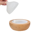 Devanti Aroma Diffuser Ultrasonic Humidifier LED Glass Wood