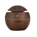Devanti Aroma Diffuser 130ml Dark Wood Aromatherapy