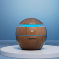Devanti Aroma Diffuser 130ml Dark Wood Aromatherapy