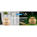 Devanti Aroma Diffuser 130ml Wood Aromatherapy Light