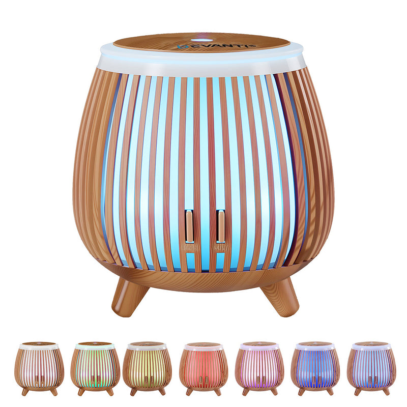 Devanti Ultrasonic Aroma Diffuser 140ml LED Humidifier Iron