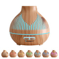 Devanti 400ml Ultrasonic Aroma Diffuser Humidifier LED Lights