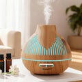 Devanti 400ml Ultrasonic Aroma Diffuser Humidifier LED Lights
