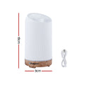 Devanti Ultrasonic Aroma Diffuser 200ml Humidifier LED Lights Iron