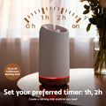 Devanti Ultrasonic Aroma Diffuser 200ml Humidifier LED Lights Iron