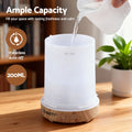 Devanti Ultrasonic Aroma Diffuser 200ml Humidifier LED Lights Iron