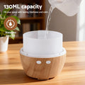 Devanti Ultrasonic Aroma Diffuser 130ml Humidifier LED Lights
