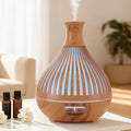 Devanti 400ml Ultrasonic Aroma Diffuser LED Humidifier Wood