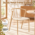 Artiss Dining Chairs Set of 4, Leisure Accent Chair for Living Room & Balcony Spindle Back