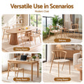 Artiss Dining Chairs Set of 4, Leisure Accent Chair for Living Room & Balcony Spindle Back
