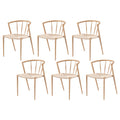 Artiss Dining Chairs Set of 6, Leisure Accent Chair for Living Room & Balcony Spindle Back