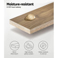 Artiss Round Marble Effect Coffee Table 70cm