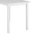 Artiss Dining Set 5pc White 4 Seater Table & Chairs Cafe