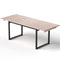 Artiss 2M Extendable Dining Table Natural Wood Kitchen Cafe