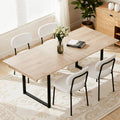 Artiss 2M Extendable Dining Table Natural Wood Kitchen Cafe