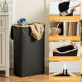 Artiss Laundry Basket Removable Bag Foldable Black