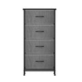 Artiss 4 Drawer Chest Storage Dresser Tallboy Grey