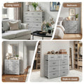 Artiss 9 Drawer Chest Storage Dresser Tallboy Light Grey